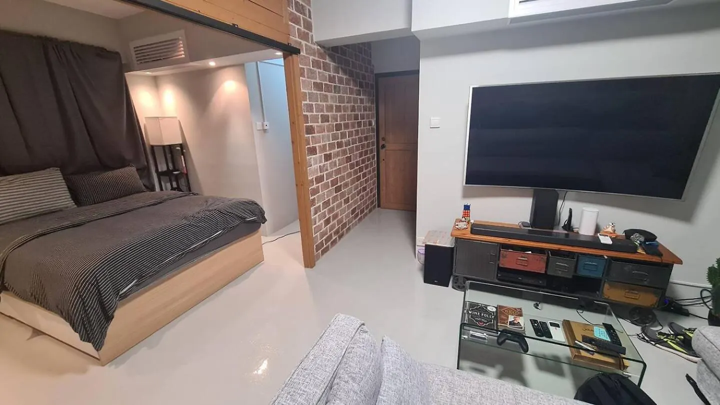 Bright & Airy Loft In Hong Kong Apartment